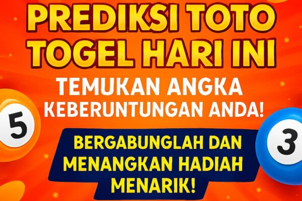 Prediksi Toto Togel Hari Ini